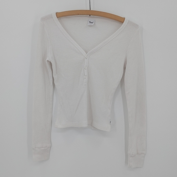 TNA Tops - TNA | waffle knit crop
